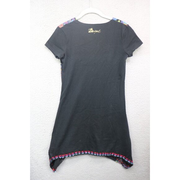 Desigual Beaded Embroidered Floral Dress-Size Small-Whimsigoth - Picture 9 of 12